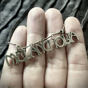 Bloodmilk Limited Release MELANCHOLIA Necklace